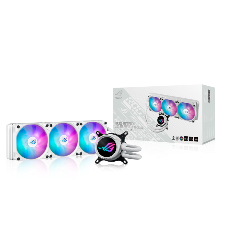 ROG STRIX LC III 360 ARGB LCD WHT-2