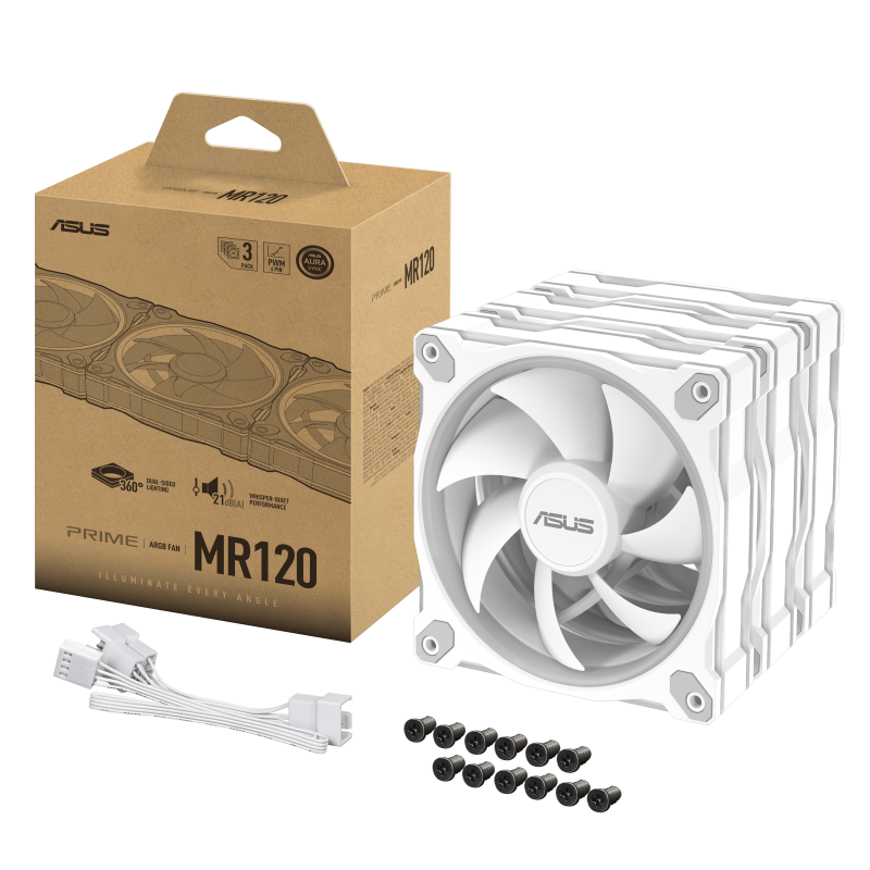 PRIME MR120 FAN ARGB WHITE-1