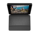 Logitech Rugged Folio - Protective Keyboard Case for iPad (7th, 8th, 9th, 10th Gen & A16) in Graphite