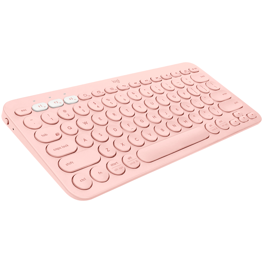 LOGITECH K380 Multi-Device Bluetooth Keyboard - ROSE - US INT'L - Extra Image 2