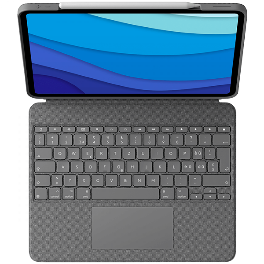 LOGITECH Combo Touch for iPad Pro 12.9-inch (5th gen) - GREY - ARA - Extra Image 3
