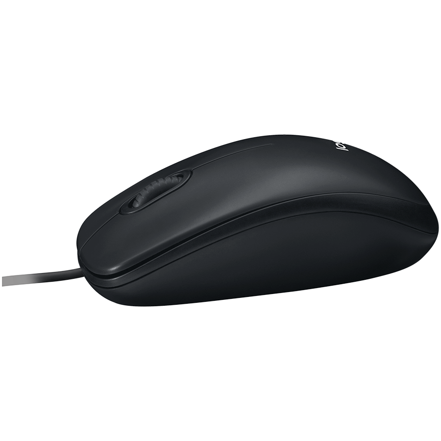 LOGITECH B100 Corded Mouse - BLACK - USB - B2B - Extra Image 1