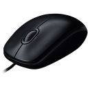 LOGITECH B100 Corded Mouse - BLACK - USB - B2B - Extra Image 3