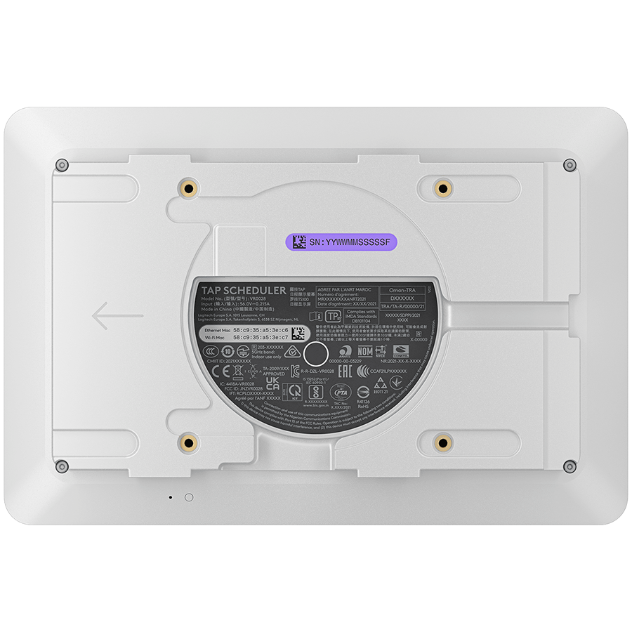 LOGITECH Tap Scheduler - OFF-WHITE - USB - WW - TOUCH SCREEN - Extra Image 1