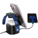 Canyon 4 in 1 Wireless Charging Stand, 30W max, Size: 70x70x70.3mm, weight: 414g, with 1M cable, black - Extra Image 1
