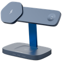 CANYON Wireless Charging Station Hexagon 310 3in1 DarkGrey/Blue - Extra Image 3