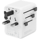CANYON Travel Adapter OnTour 70 EU/UK/US/AUS 70W White - Extra Image 3