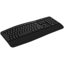 CANYON keyboard HKB-W6 Wireless Black EN/AR - Extra Image 1