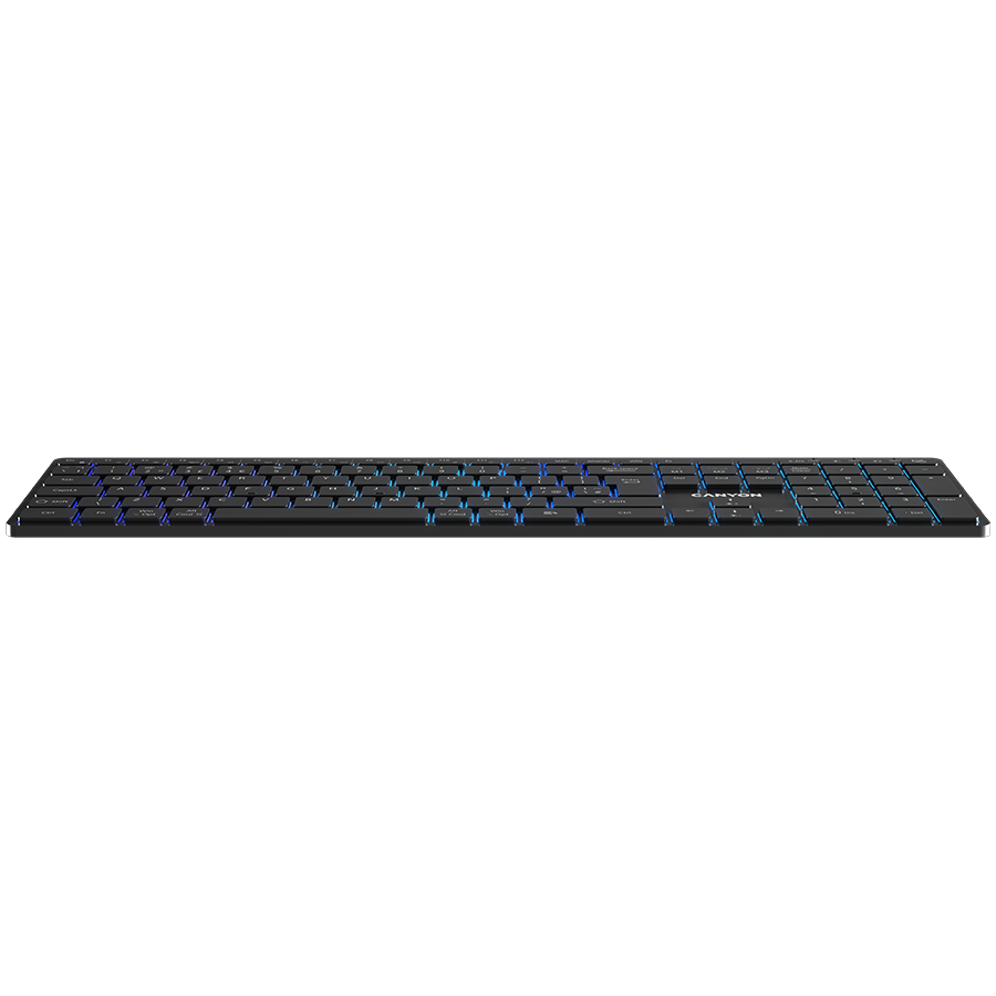 CANYON keyboard HKB-W11 EN/AR RGB Dual Mode Wireless Black - Extra Image 2