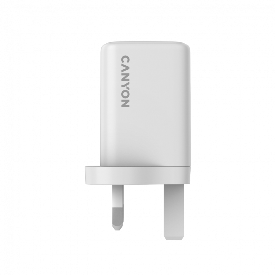 CANYON charger CU45AC GaN 45W 2xPD UK  White - Extra Image 3
