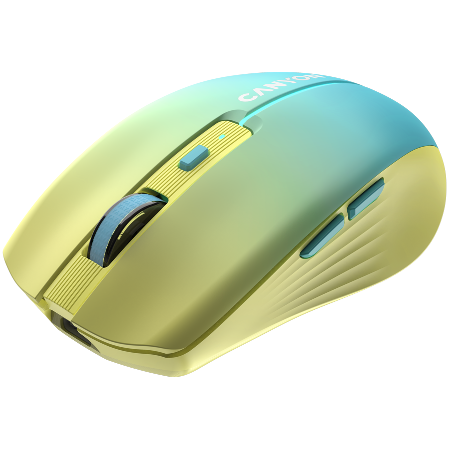 CANYON mouse MW-44  Wireless Charge Yellow Blue - Extra Image 1