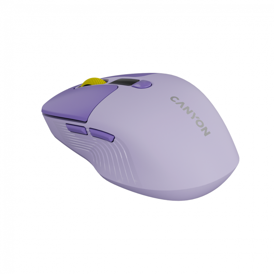 CANYON mouse MW-26 LCD Silent Dual Mode Wireless Violet - Extra Image 2