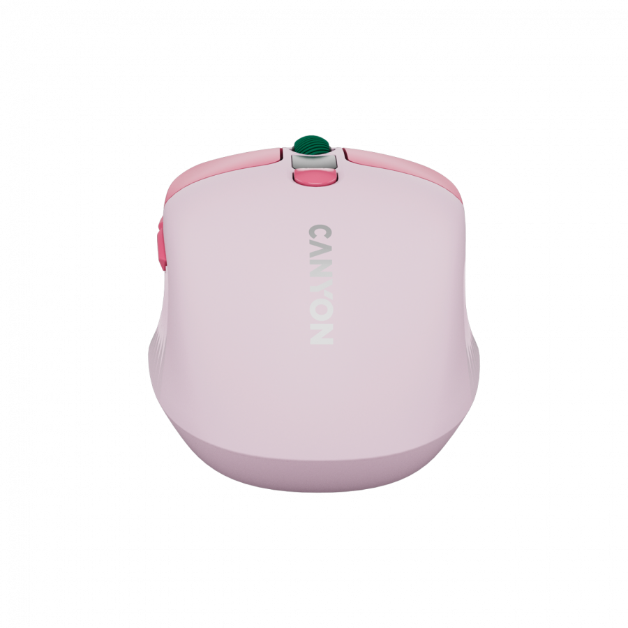 CANYON mouse MW-26 LCD Silent Dual Mode Wireless Pink - Extra Image 1