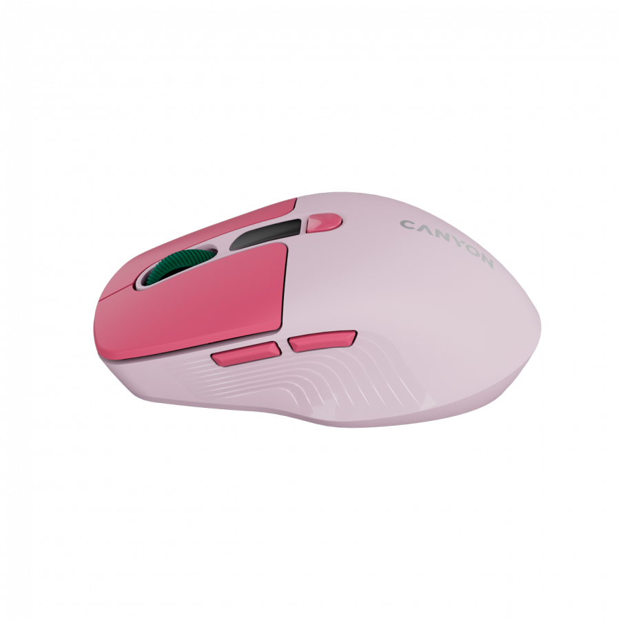 CANYON mouse MW-26 LCD Silent Dual Mode Wireless Pink - Extra Image 2