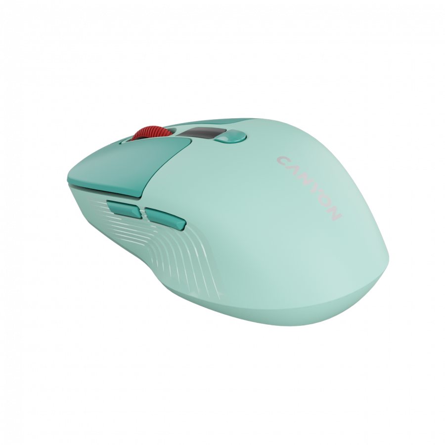 CANYON mouse MW-26 LCD Silent Dual Mode Wireless Green - Extra Image 1