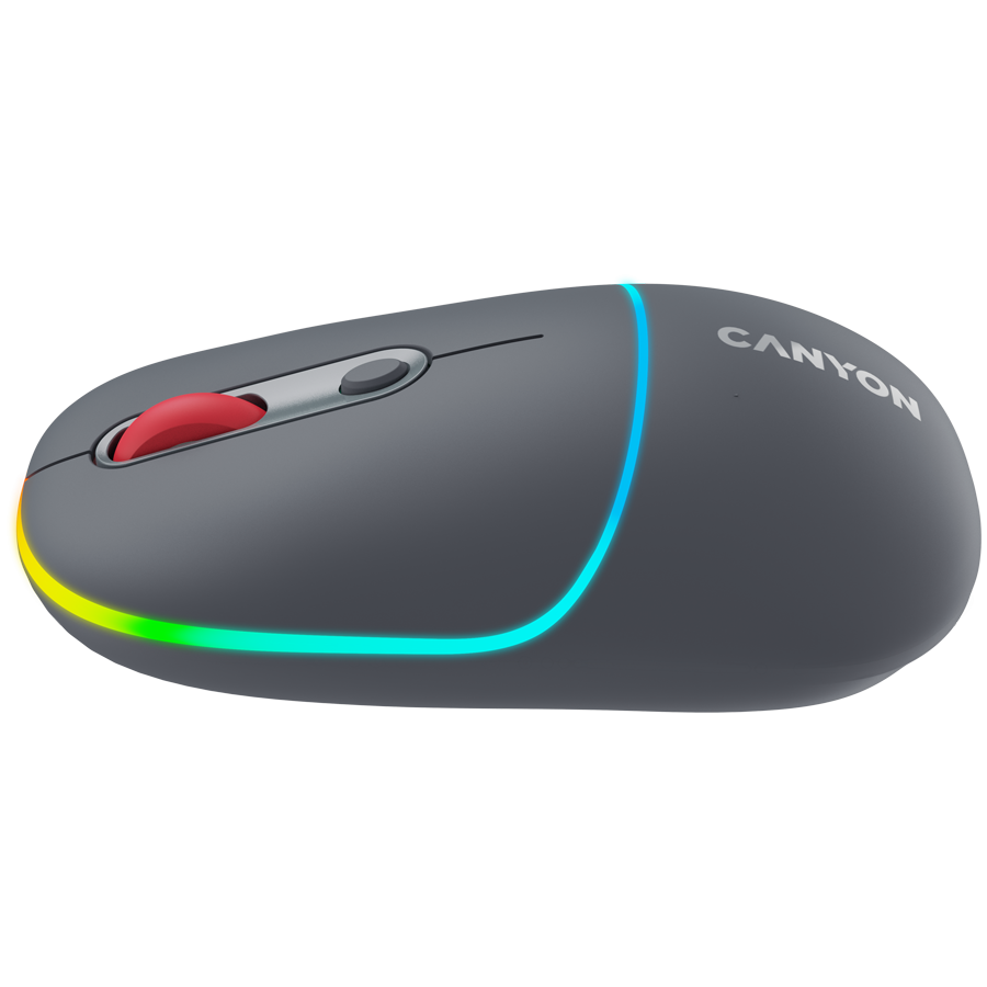 CANYON mouse MW-22 2in1 BT/ Wireless Dark Grey - Extra Image 1