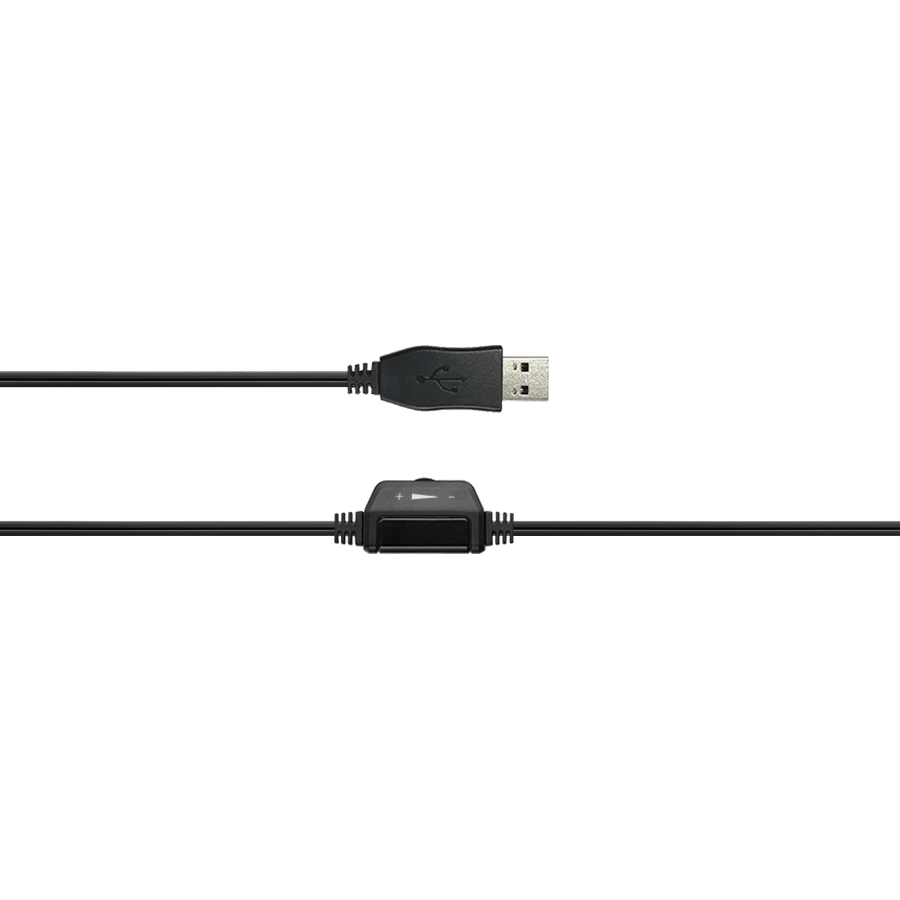 CANYON PC headset CHSU-1 PC Mic USB 2m Black - Extra Image 1