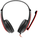 CANYON PC headset HSC-1 PC Mic Flat 2m Black Red - Extra Image 3