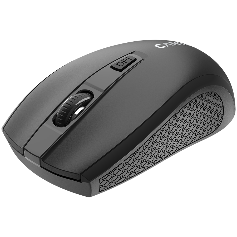 CANYON MW-7, 2.4Ghz wireless mouse, 6 buttons, DPI 800/1200/1600, with 1 AA battery ,size 110*60*37mm,58g,black - Extra Image 3