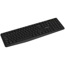 CANYON keyboard KB-W01 Wireless Black EN/AR - Extra Image 1