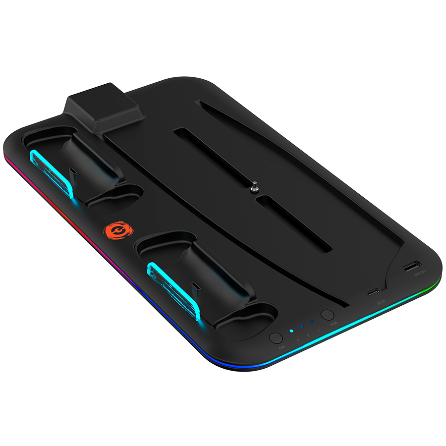 CANYON cooling stand CS-5 RGB PS5 Charge Black - Extra Image 3