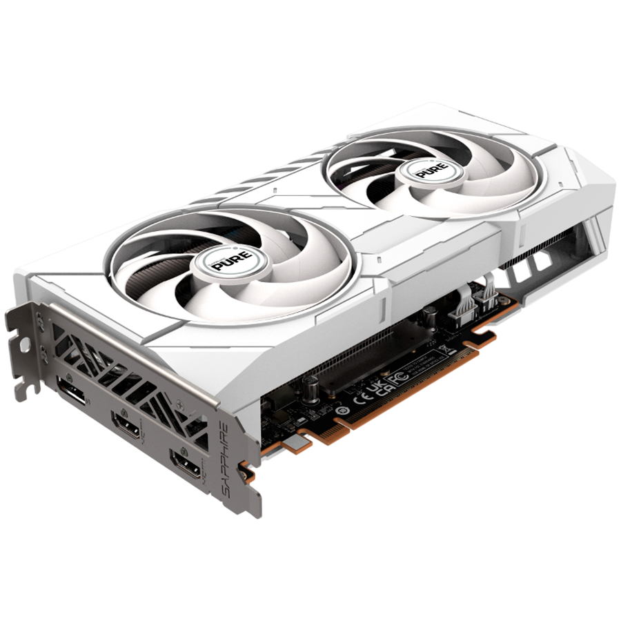 SAPPHIRE PURE AMD RADEON RX 9060 XT GAMING OC 16GB DUAL HDMI / DP - Extra Image 2