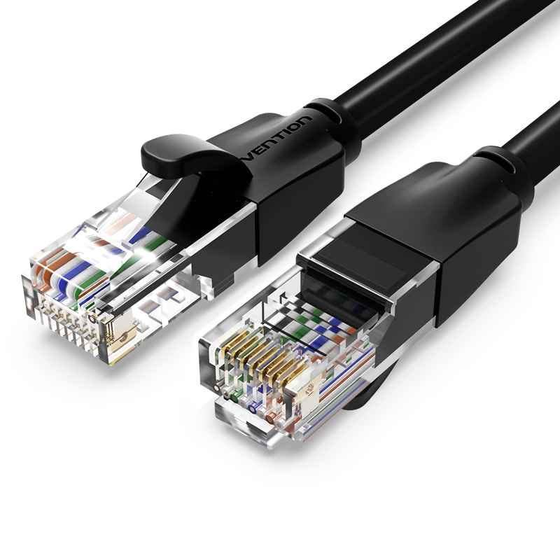 [IBEBS] VENTION Cat.6 UTP Patch Cable 25M Black Model # IBEBS