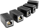 VENTION Cat.6 FTP Keystone Jack Coupler 5 Pack Black Model # IPVB0-5