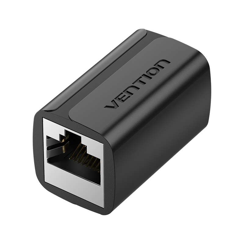 [IPWB0-5] VENTION Cat.7 FTP Keystone Jack Coupler 5 Pack Black Model # IPWB0-5