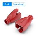 VENTION RJ45 Strain Relief Boots Red PVC Type 50 Pack Model # IODR0-50