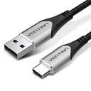 VENTION USB-C to USB 2.0-A Cable 2M Gray Aluminum Alloy Type Model # CODHH