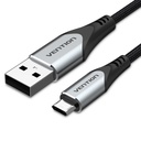 VENTION USB 2.0 A Male to Micro-B Male Cable 0.5M Gray Aluminum Alloy Type（Reversible Design） Model # COCHD