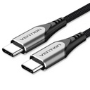 VENTION USB 2.0 C Male to C Male Cable 2M Gray Aluminum Alloy Type Model # TADHH