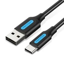 VENTION USB 2.0 A Male to C Male 3A Cable 1M Light Blue Model # COKSF