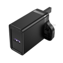 VENTION 1-port USB Wall Charger(22.5W) UK-Plug Black Model # FACB0-UK