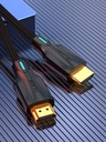 VENTION Optical HDMI Male to Male HD Cable 30M Black Zinc Alloy Type Model # ALABT