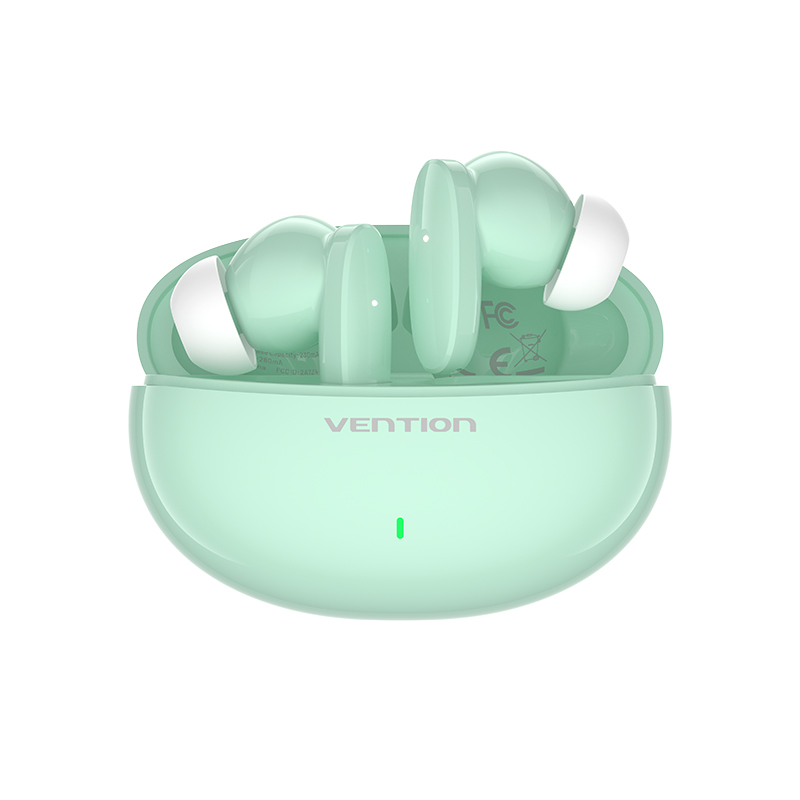 VENTION HiFun Ture Wireless Bluetooth Earbuds Green Model # NBFG0