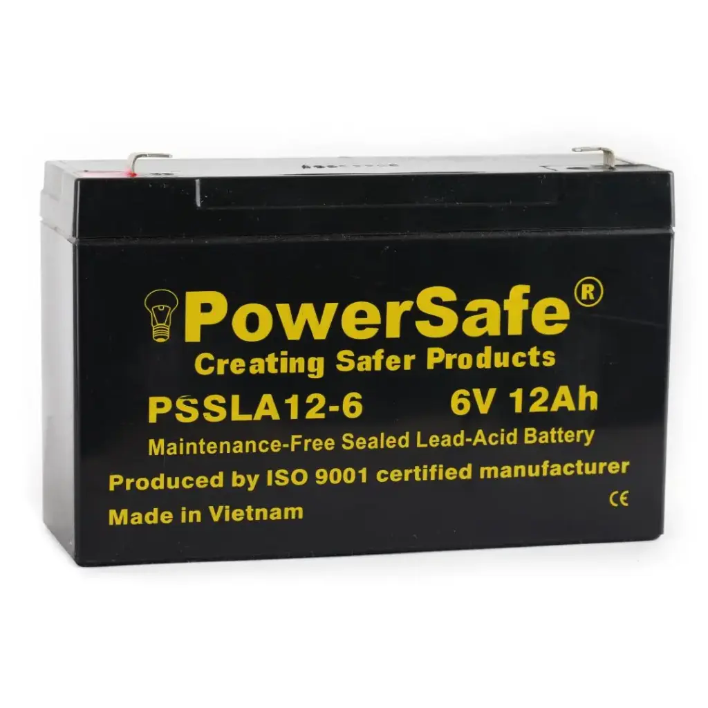 [PSSLA 12-6S] PowerSafe SLA Battery 6V-12Ah (Vietnam)