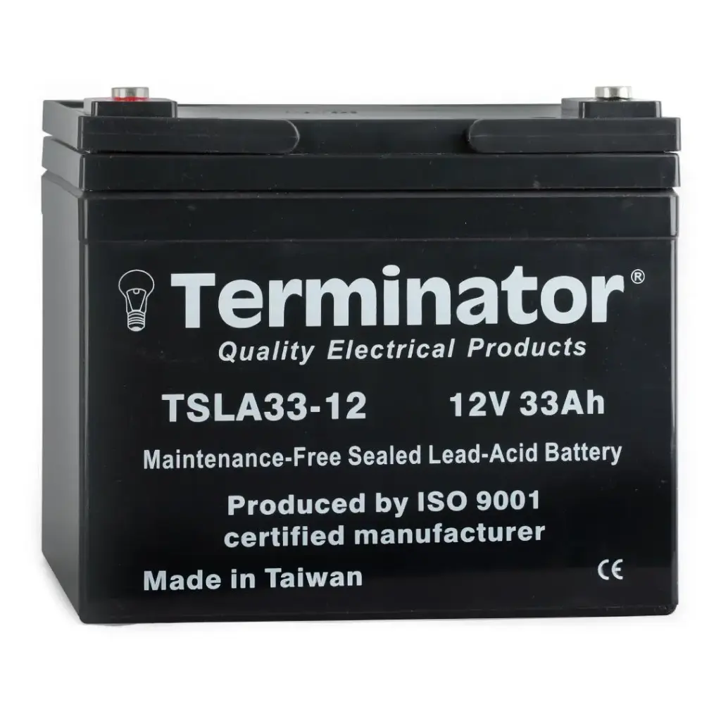 [TSLA 33-12] Terminator SLA Battery 12V-33Ah (Taiwan)