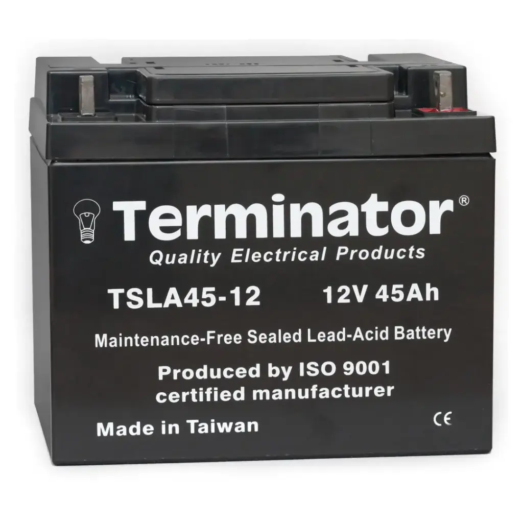 [TSLA 45-12] Terminator SLA Battery 12V-45Ah (Taiwan)