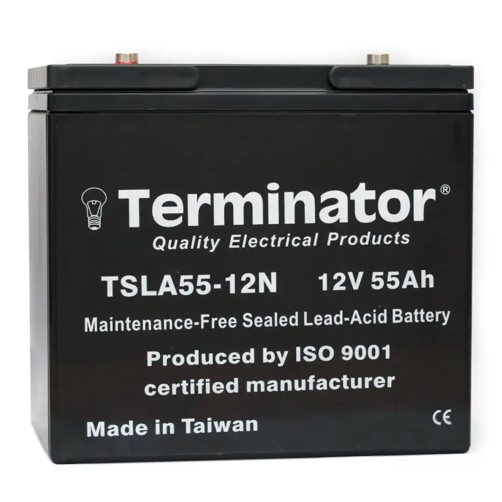 Terminator SLA Battery 12V-55Ah (Taiwan)