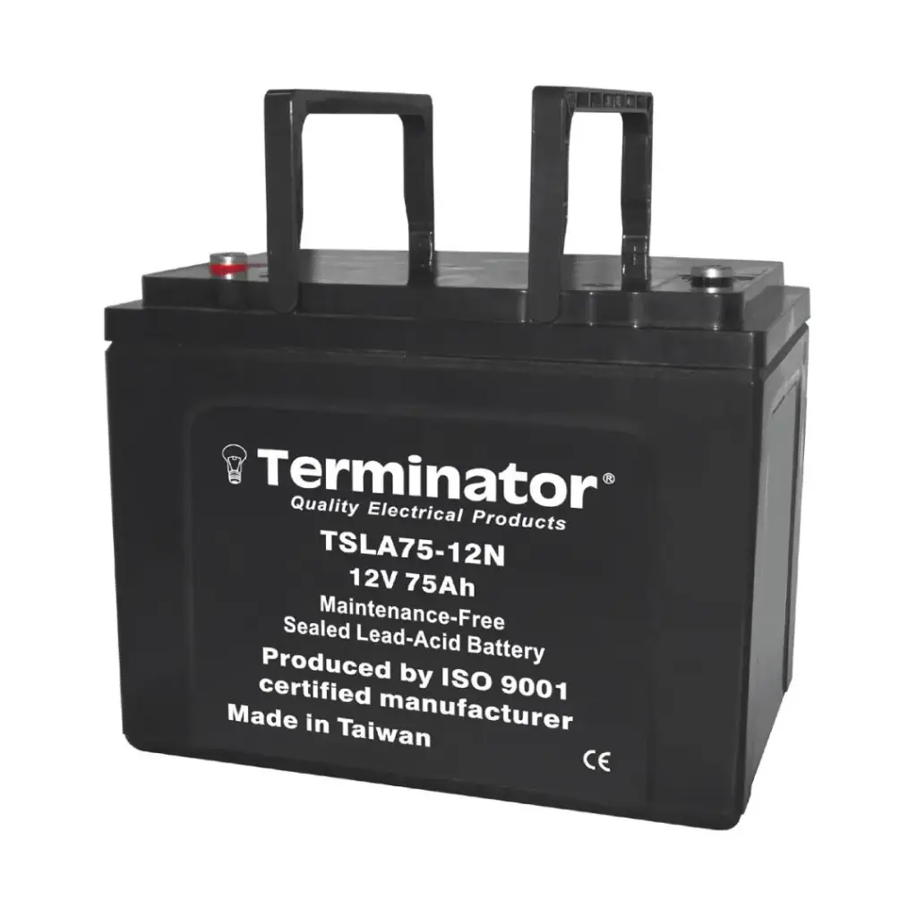 [TSLA 75-12N] Terminator SLA Battery 12V-75Ah (Taiwan)