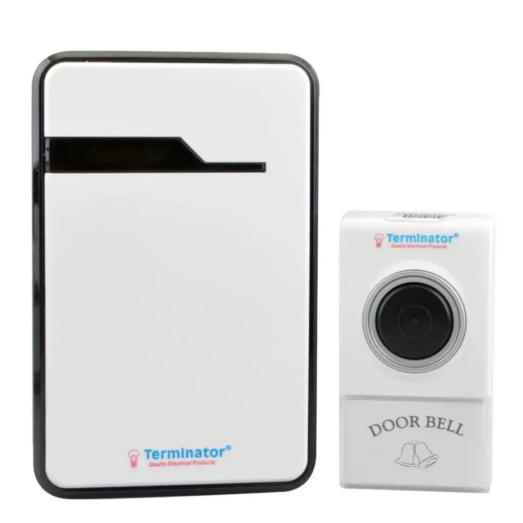 [TDB 019DC] Terminator Door Bell Digital Wireless With 38 Different Melodies DC