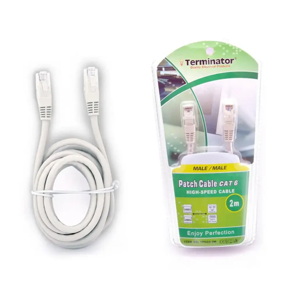 [TPCC6-2M] Terminator Patch Cord Cable CAT6 2M