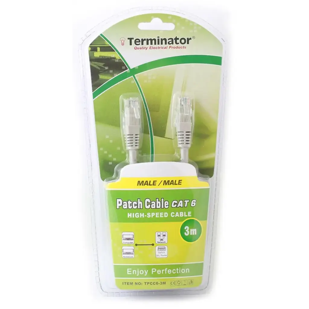 Terminator Patch Cord Cable CAT6 3M