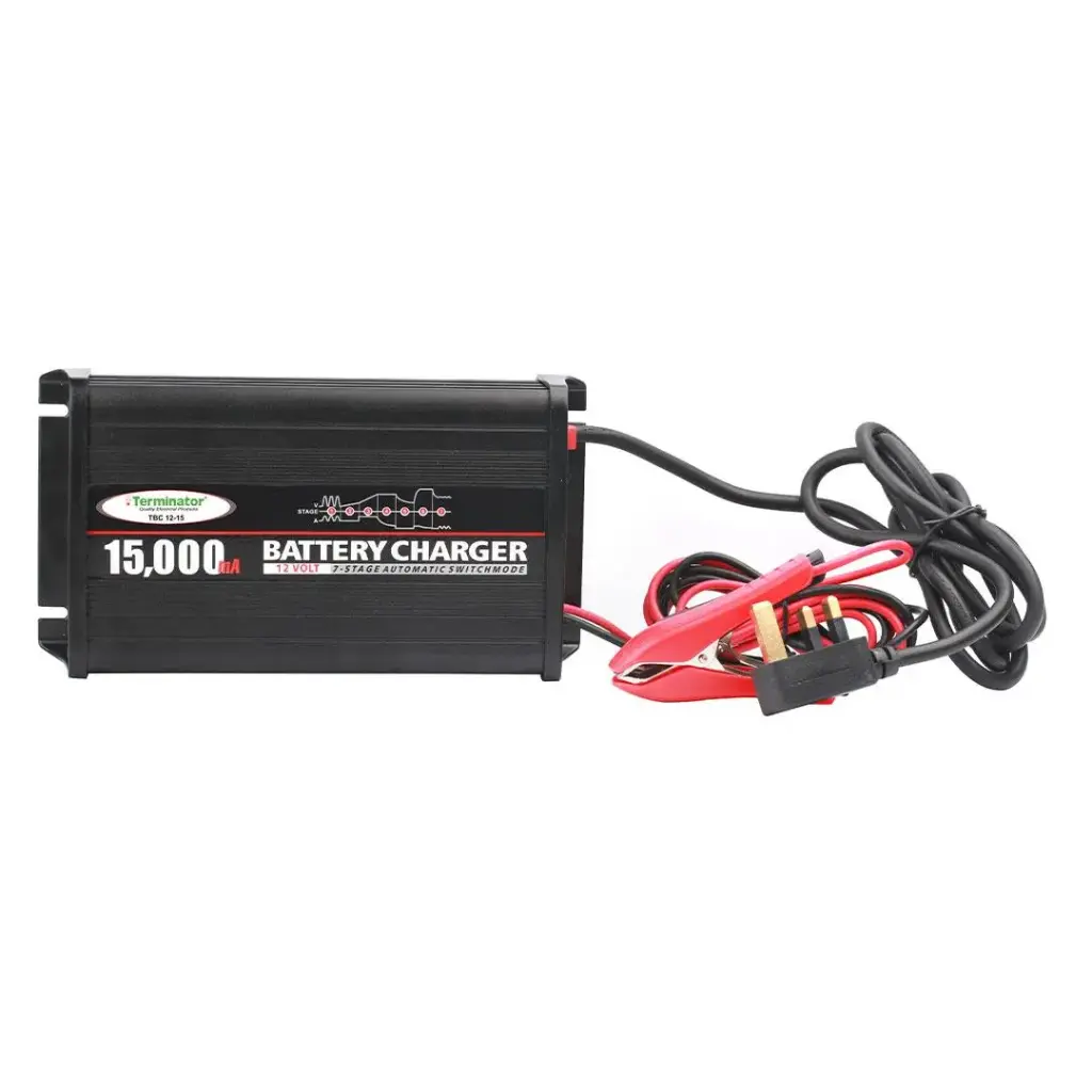 Terminator 7 Stage Battery Charger 15Amp