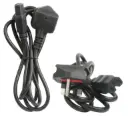 Terminator Power Cord with C15 Connector 13A Fused Moulded Plug 2M Cable 3X1.00mm2