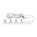 Terminator 4 Way Universal Power Extension Socket With Indicator 3M -13A Plug