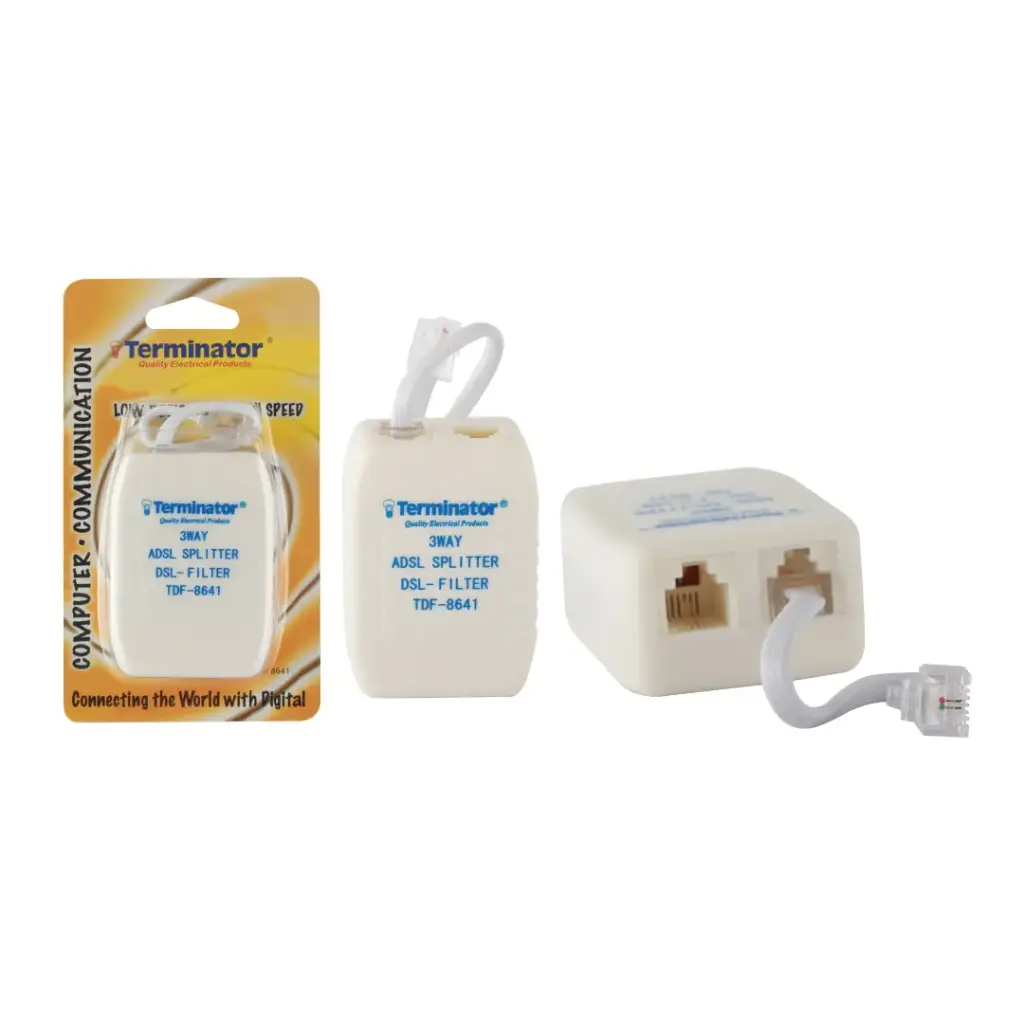 Terminator ADSL Splitter 3 Way