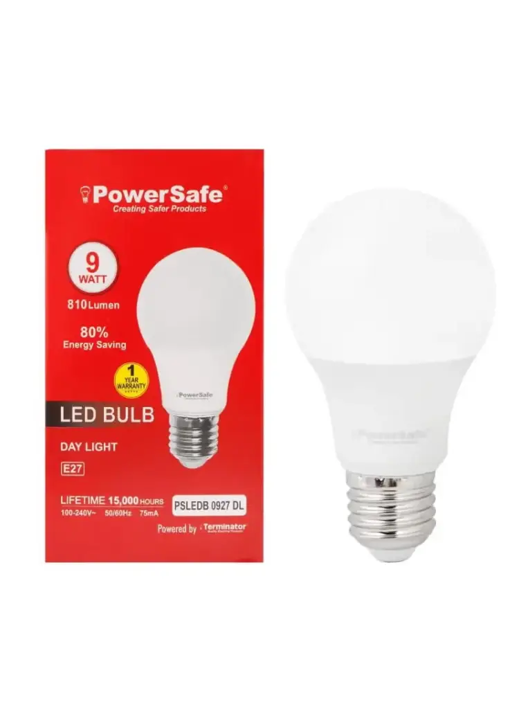 [PSLEDRB 0927 DL] PowerSafe Rechargable LED Bulb 9W Day Light B27